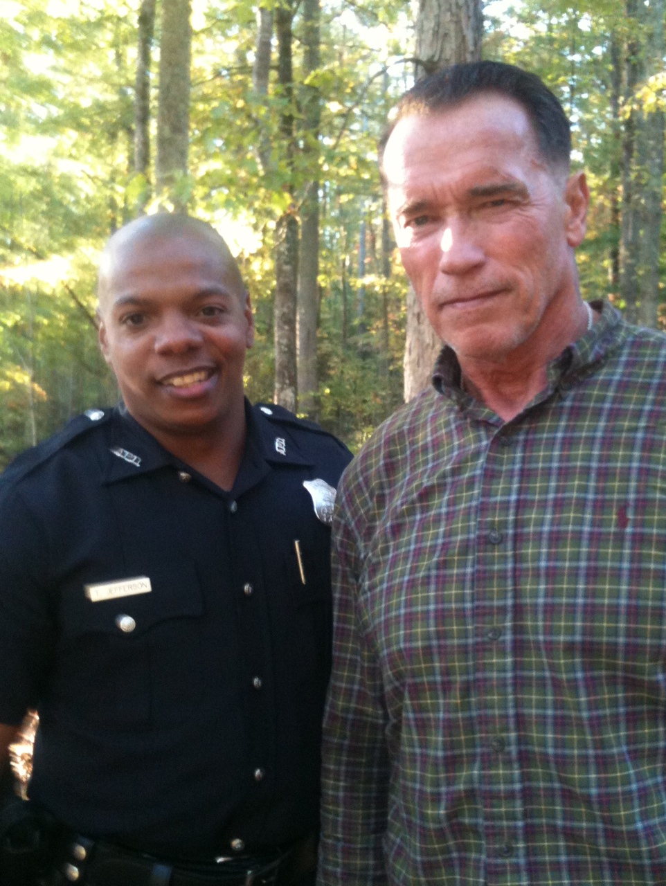 Neko Parham (Deputy Richards) & Arnold S. in 