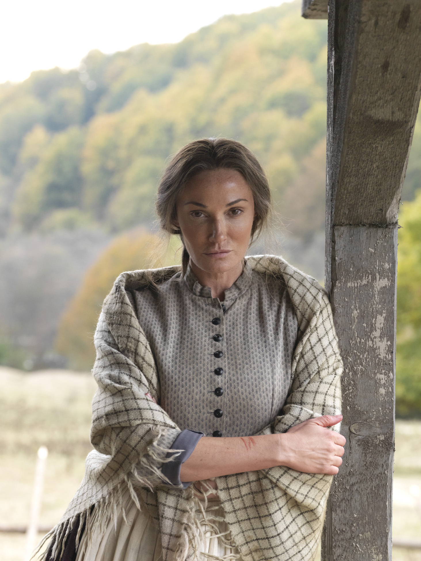 Still of Sarah Parish in Hatfields & McCoys (2012)