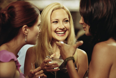 (Left to right) Kathryn Hahn as Michelle, Kate Hudson as Andie and Annie Parisse as Jeannie