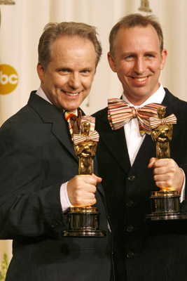 Steve Box and Nick Park at event of The 78th Annual Academy Awards (2006)