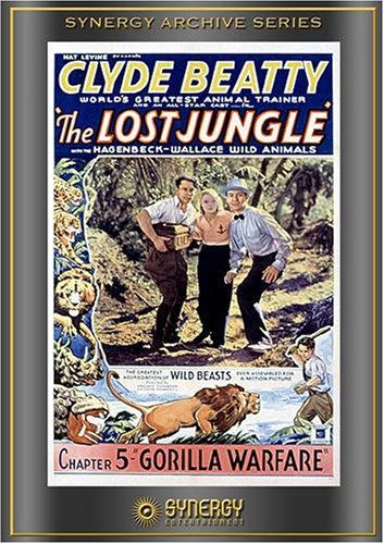 Clyde Beatty, Cecilia Parker and Syd Saylor in The Lost Jungle (1934)