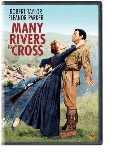 Robert Taylor and Eleanor Parker in Many Rivers to Cross (1955)