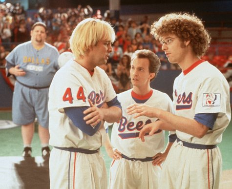 Still of Matt Stone, Trey Parker and Dian Bachar in BASEketball (1998)