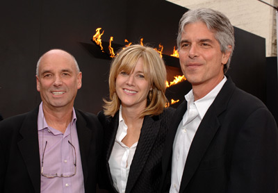 Martin Campbell, Laurie MacDonald and Walter F. Parkes at event of The Legend of Zorro (2005)
