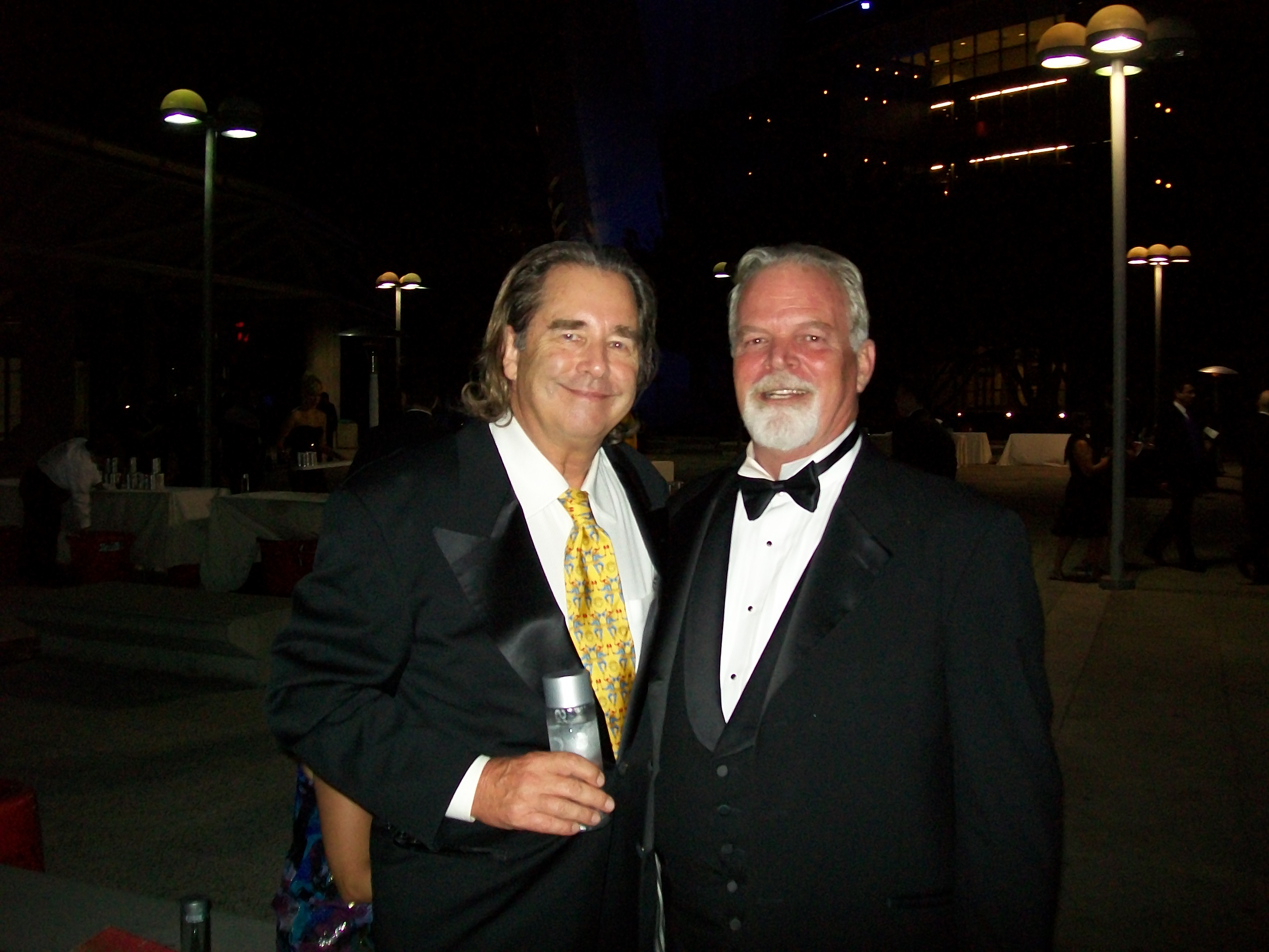 2009 Emmy Awards (L) Beau Bridges, (R) Richard Partlow