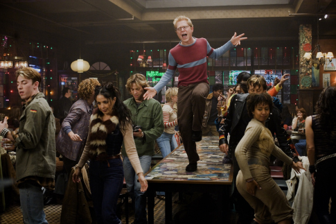 Still of Adam Pascal, Anthony Rapp and Tracie Thoms in Rent (2005)