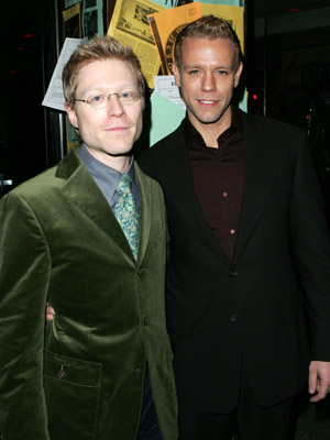 Adam Pascal and Anthony Rapp at event of Rent (2005)