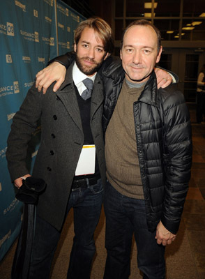 Kevin Spacey and Jonas Pate
