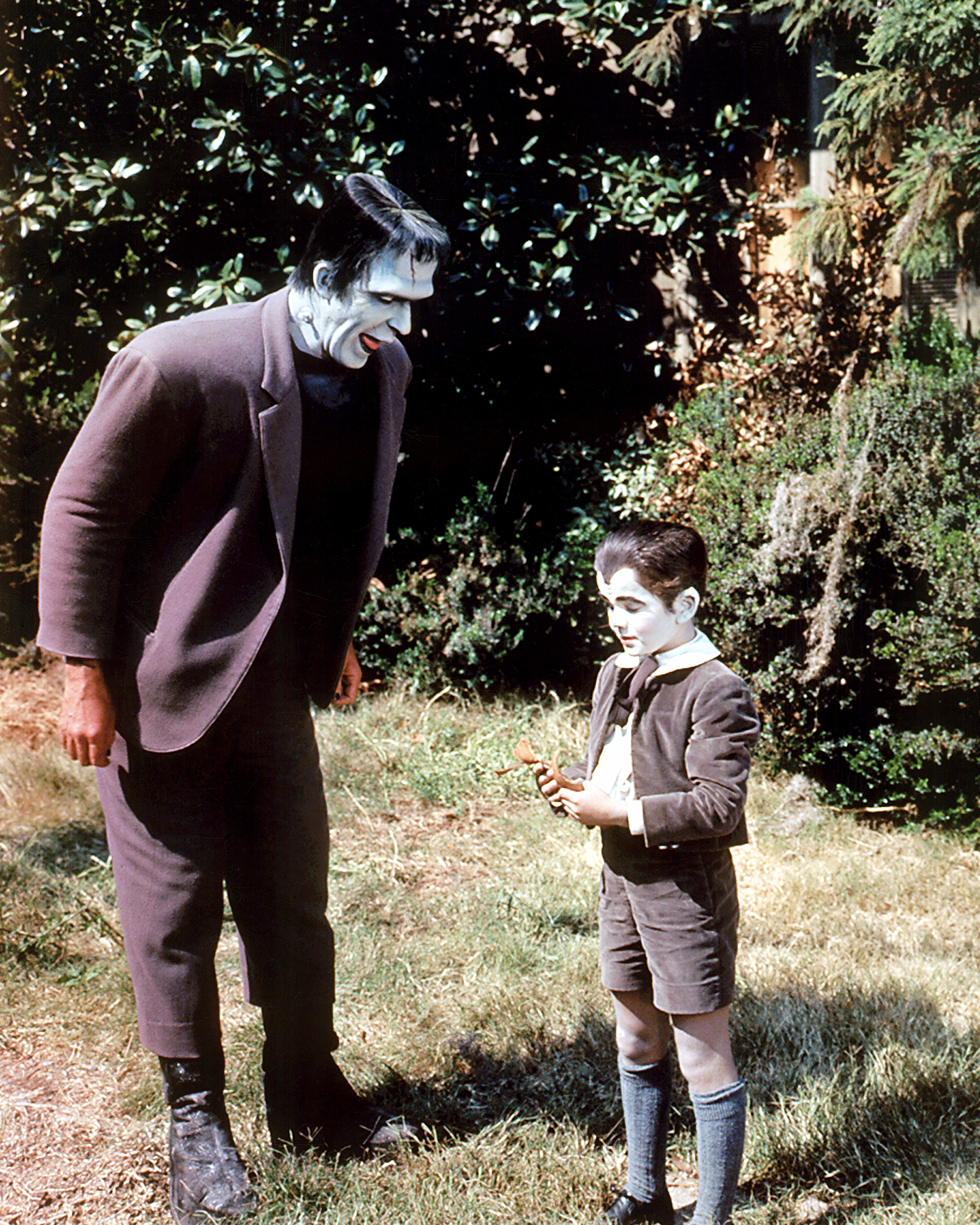 Still of Fred Gwynne and Butch Patrick in The Munsters (1964)