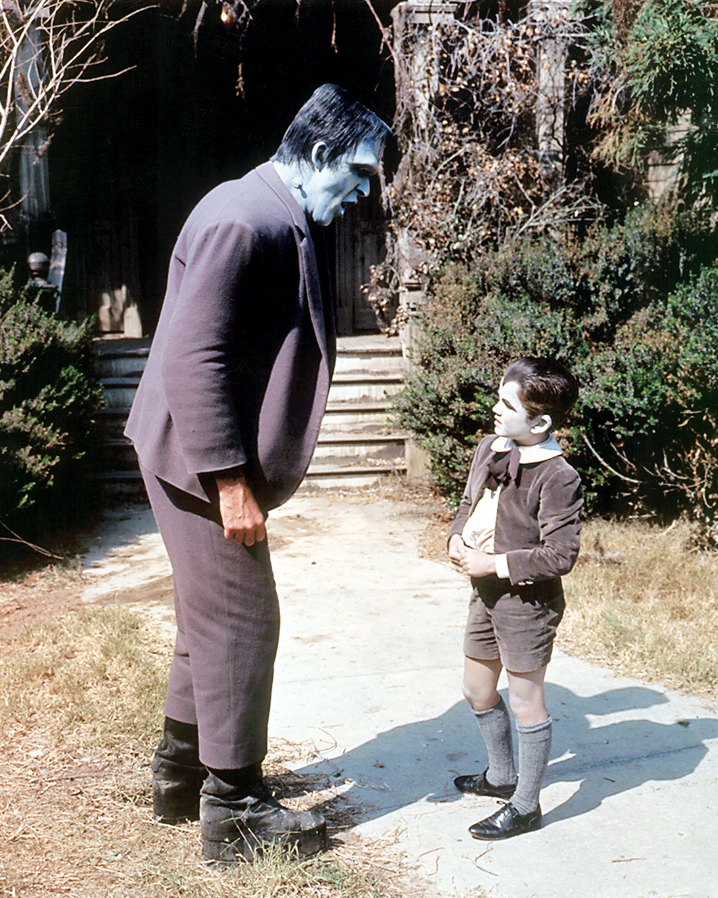Still of Fred Gwynne and Butch Patrick in The Munsters (1964)