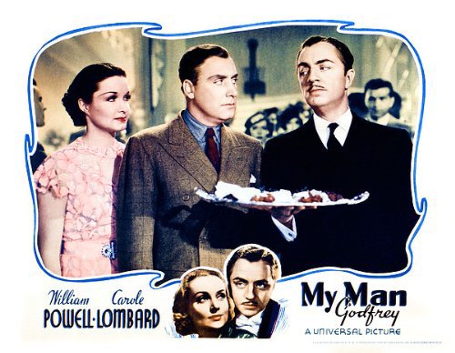 Carole Lombard, William Powell, Alan Mowbray and Gail Patrick in My Man Godfrey (1936)