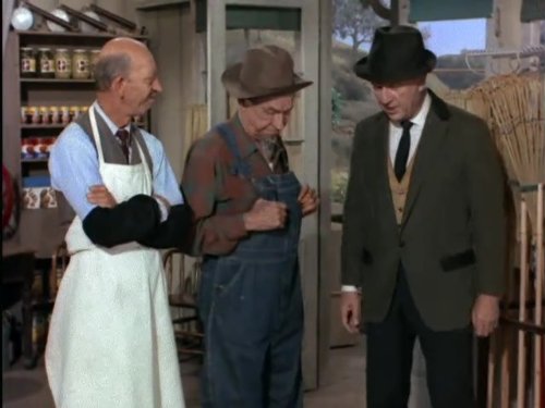 Still of Eddie Albert, Frank Cady and Hank Patterson in Green Acres (1965)