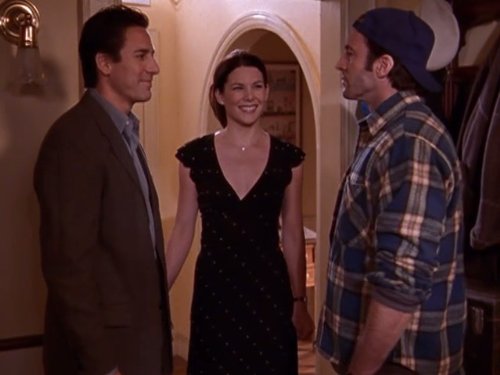 Still of Scott Cohen, Lauren Graham and Scott Patterson in Gilmore Girls (2000)