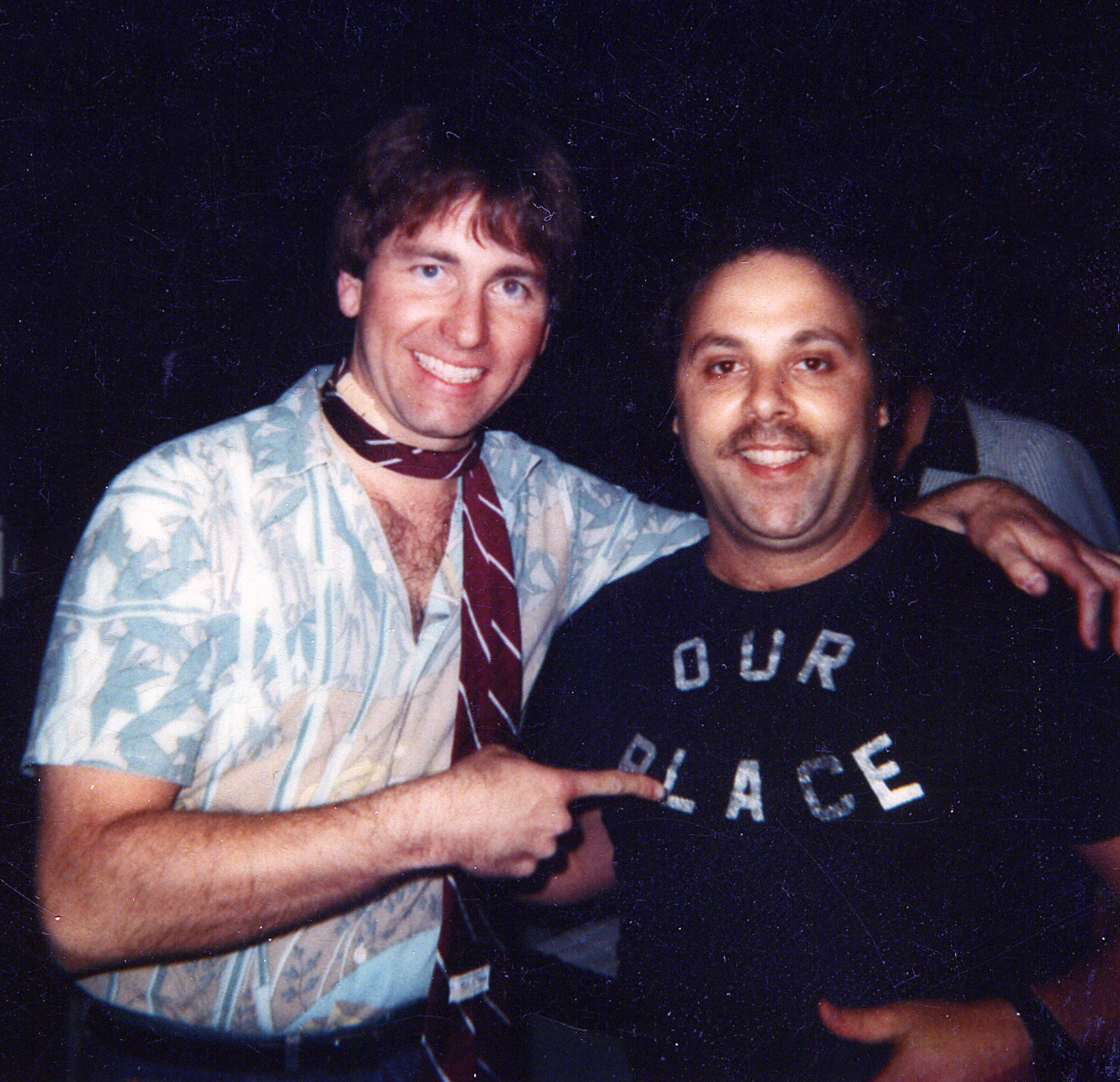 Frank Patton with John Ritter in 