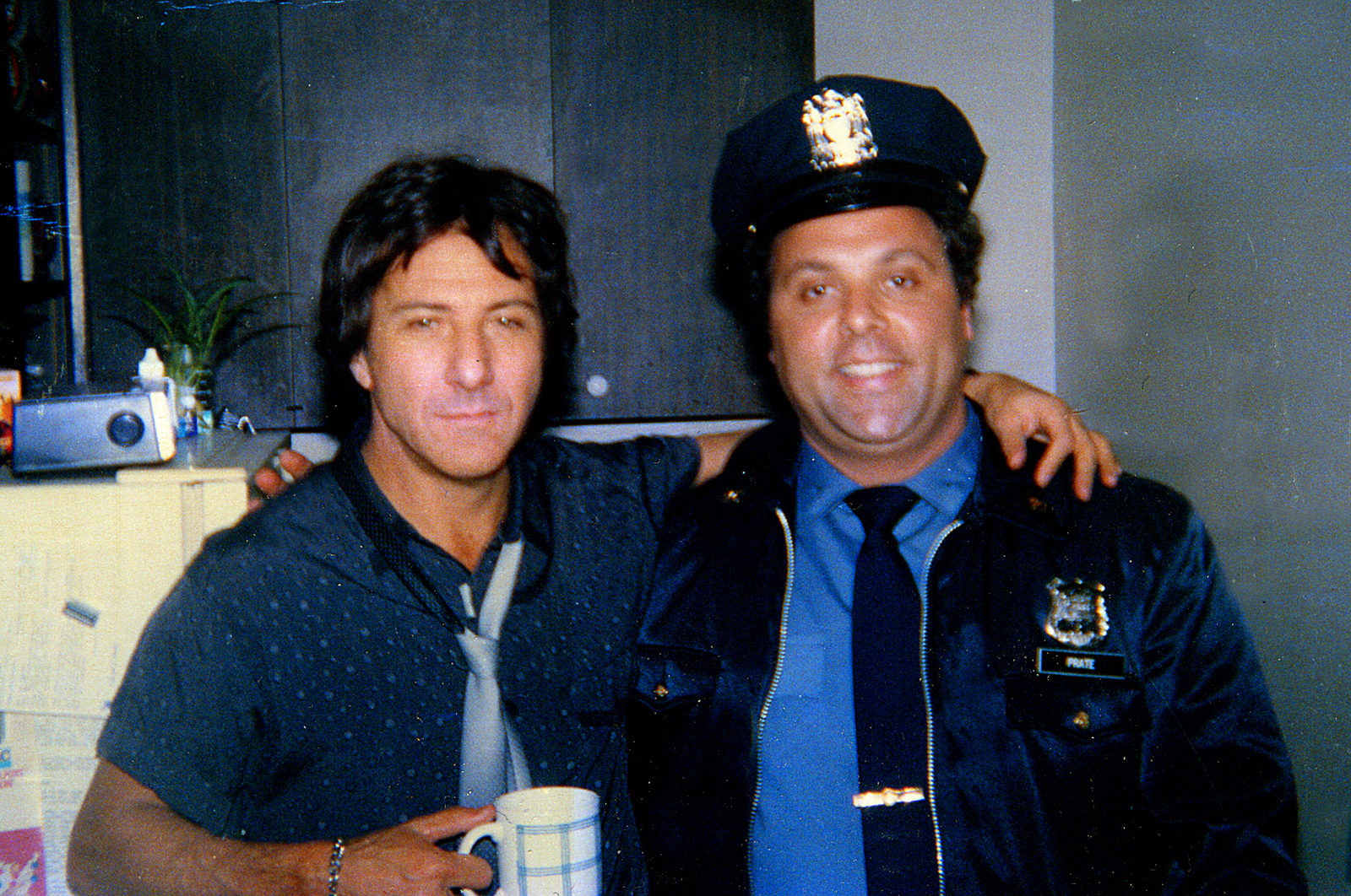 Frank Patton with Dustin Hoffman in 