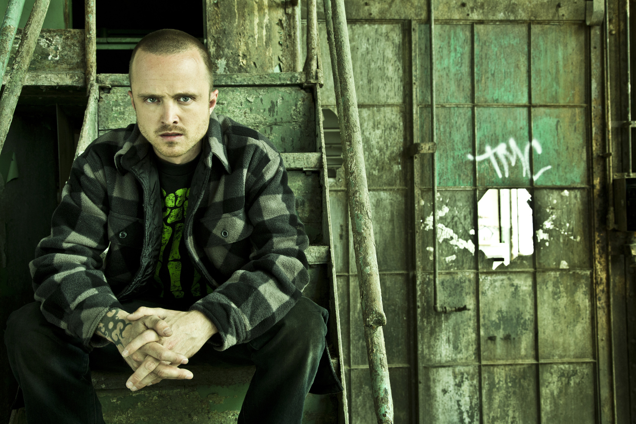 Still of Aaron Paul in Brestantis blogis: Live Free or Die (2012)