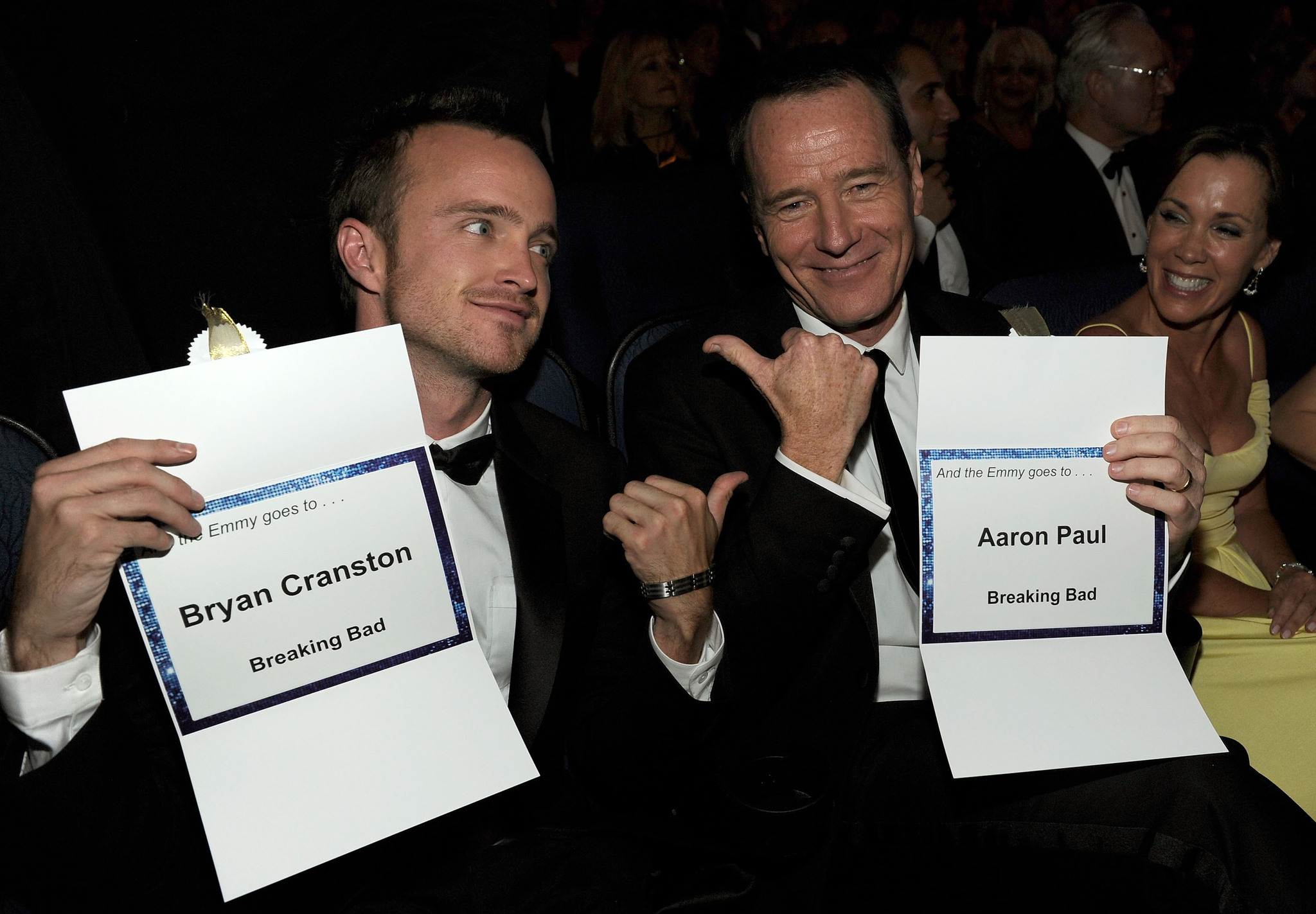 Bryan Cranston and Aaron Paul