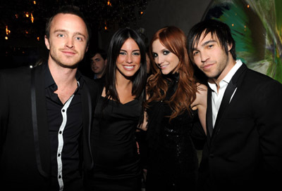 Aaron Paul, Ashlee Simpson, Jessica Lowndes and Pete Wentz