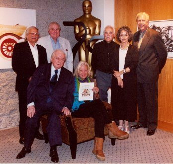 Lee Paul on the right at the 30th re-union of the Oscar winning 