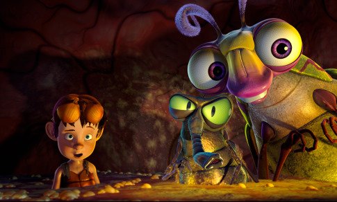 Still of Rob Paulsen and Zach Tyler in The Ant Bully (2006)