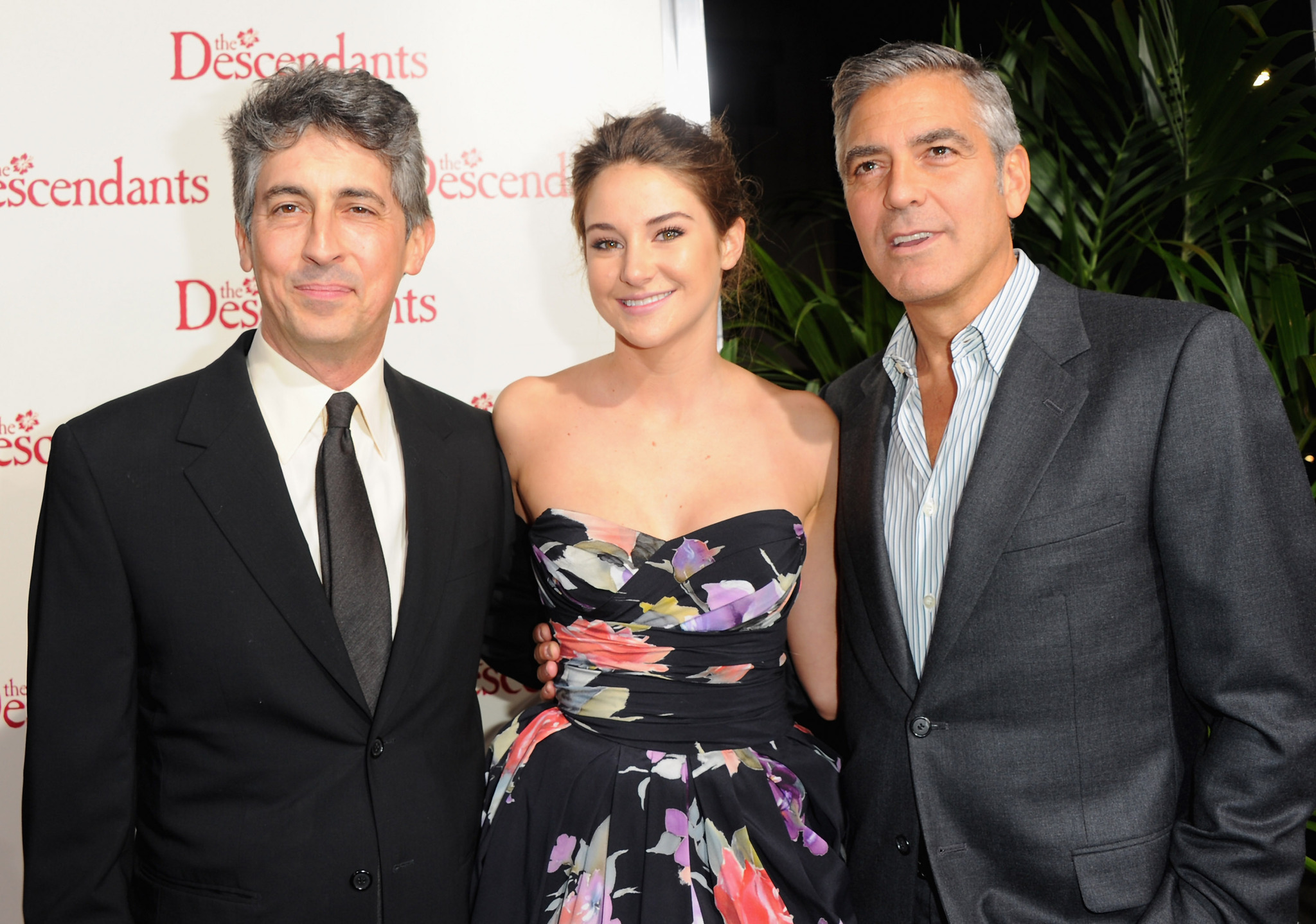 George Clooney, Alexander Payne and Shailene Woodley at event of Paveldetojai (2011)