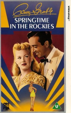 Betty Grable and John Payne in Springtime in the Rockies (1942)