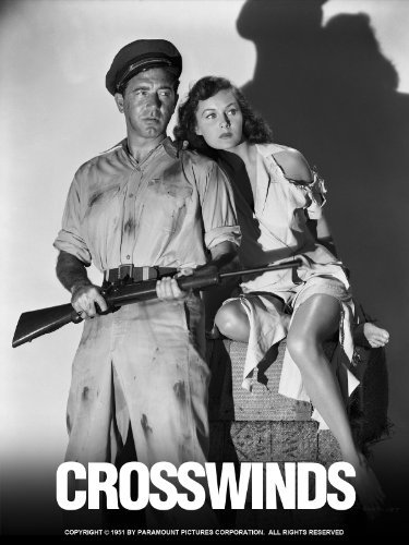 Rhonda Fleming and John Payne in Crosswinds (1951)