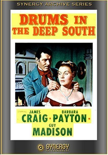 James Craig and Barbara Payton in Drums in the Deep South (1951)