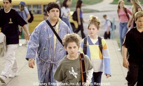 Still of Zena Grey, Alex D. Linz and Josh Peck in Max Keeble's Big Move (2001)