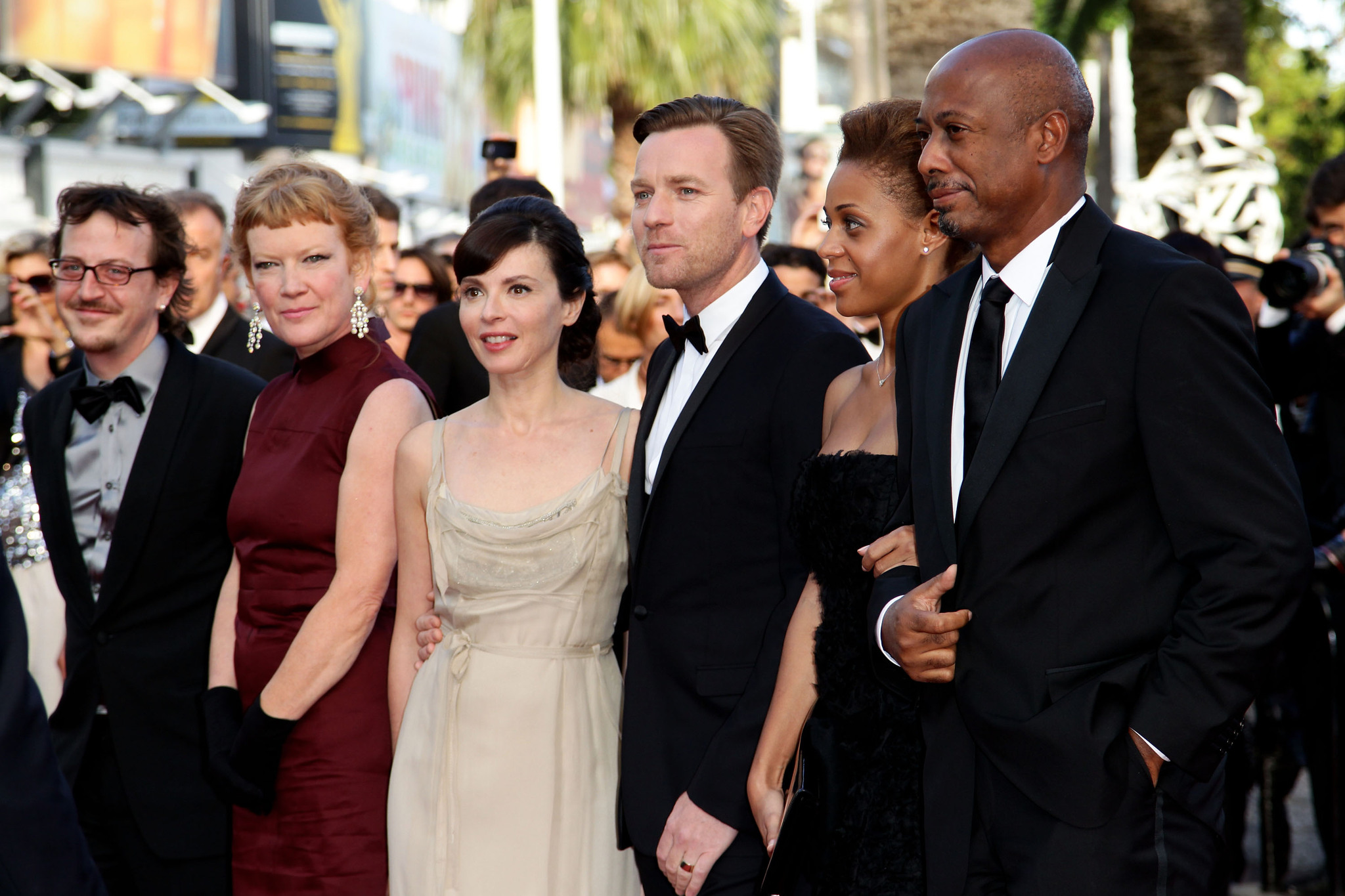 Ewan McGregor, Andrea Arnold, Eve Mavrakis and Raoul Peck at event of Kelyje (2012)