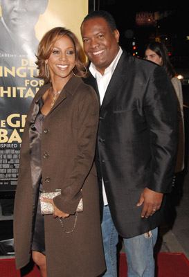 Holly Robinson Peete and Rodney Peete at event of The Great Debaters (2007)