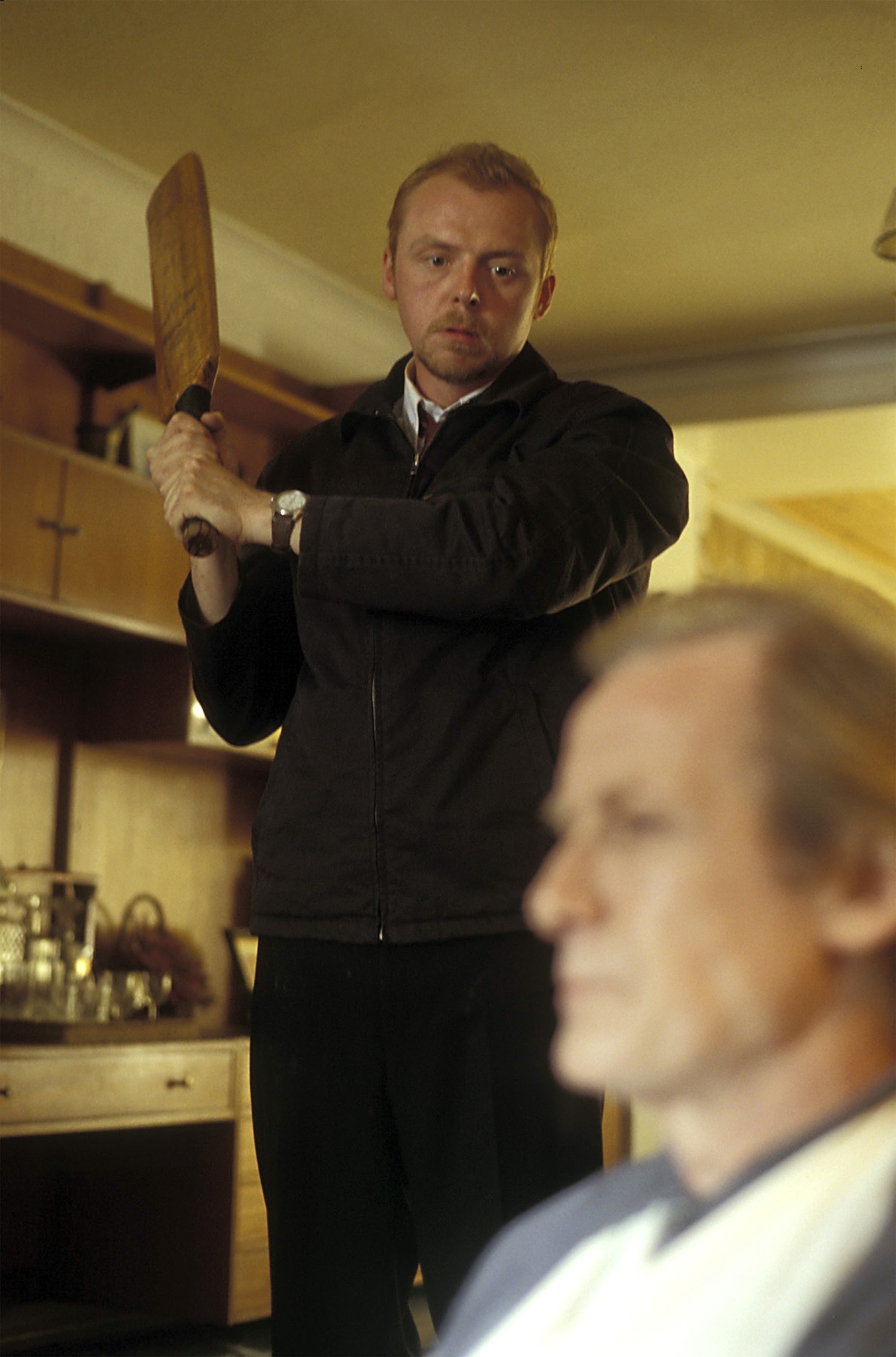 Still of Simon Pegg in Shaun of the Dead (2004)