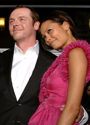 Thandie Newton and Simon Pegg