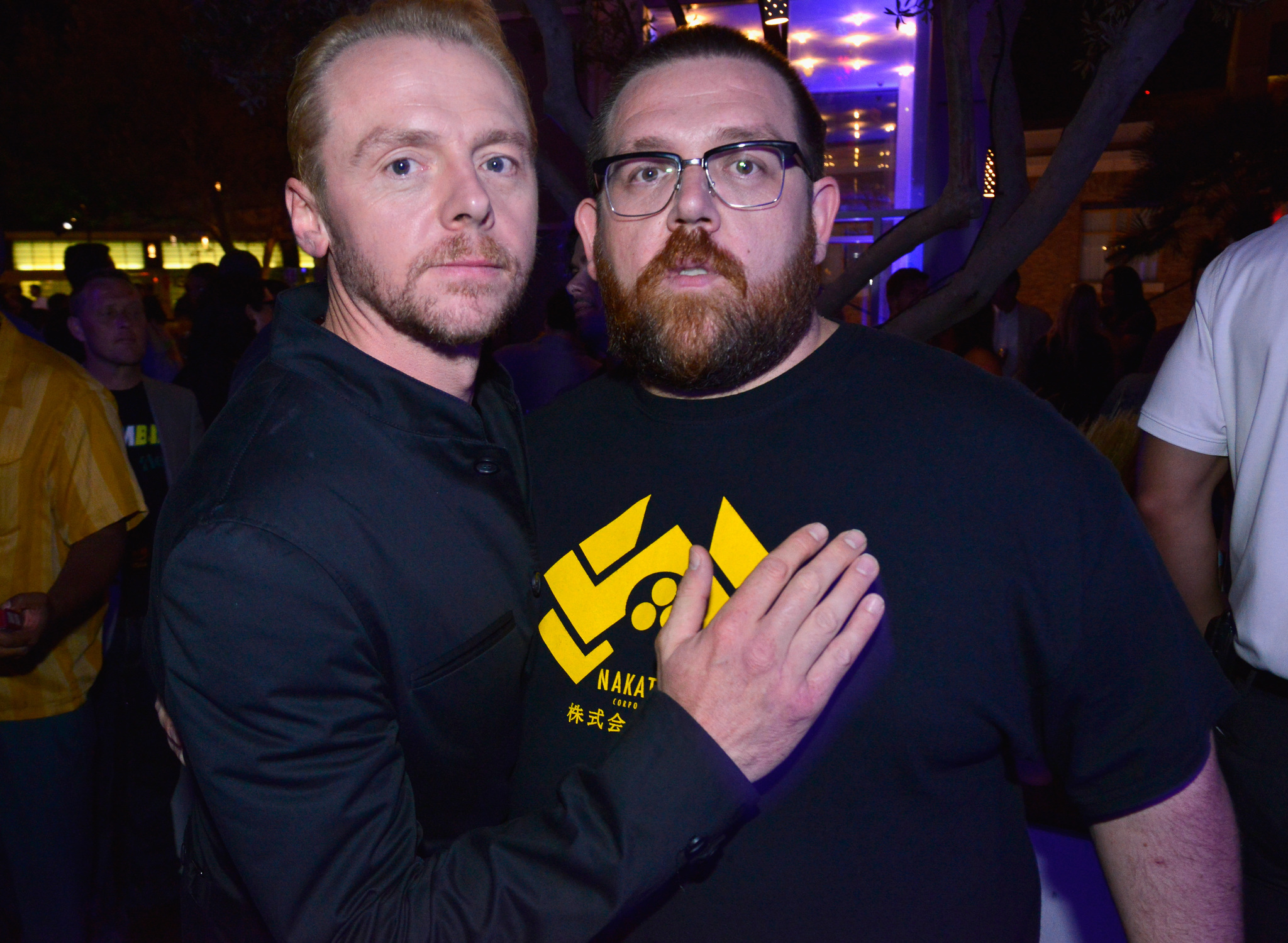 Nick Frost and Simon Pegg at event of The World's End (2013)