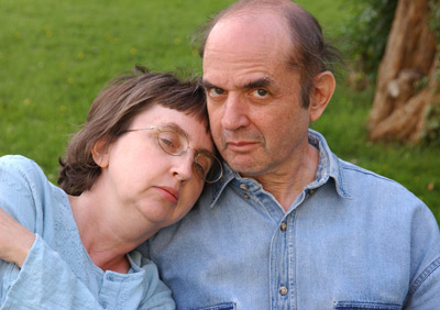 Harvey Pekar and Joyce Brabner at event of American Splendor (2003)
