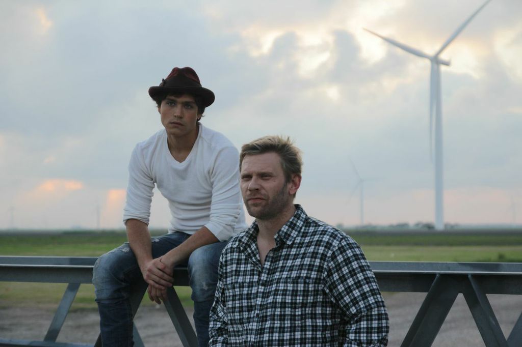 Still of Mark Pellegrino and Logan Huffman in Bad Turn Worse (2013)