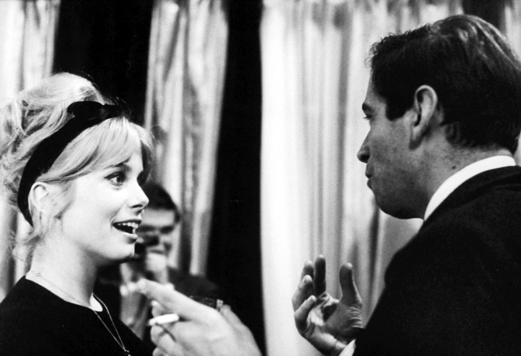 Catherine Deneuve and Roger Vadim