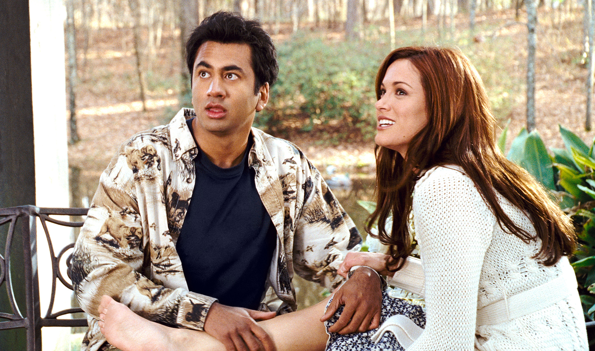 Still of Kal Penn and Danneel Ackles in Harold & Kumar Escape from Guantanamo Bay (2008)