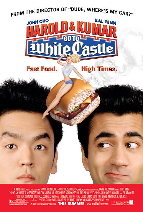 John Cho and Kal Penn in Harold & Kumar Go to White Castle (2004)