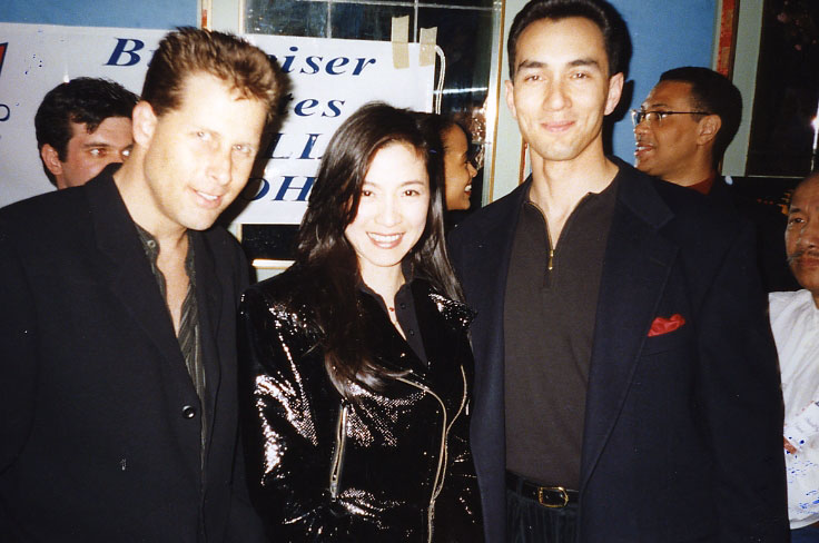 Steve Tartaglia, Michelle Yeoh who has that WOW factor and Vincent at the 