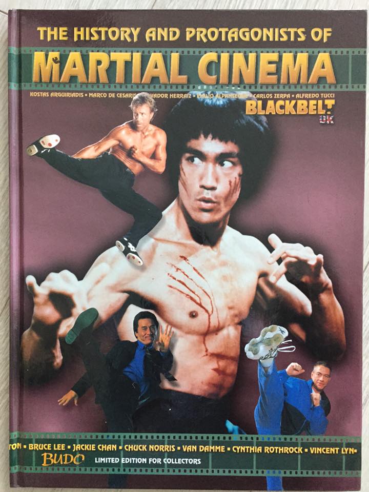 The History and Protagonists of MARTIAL CINEMA A great honor to be featured along with the likes of Bruce Lee, Jackie Chan, Chuck Norris.