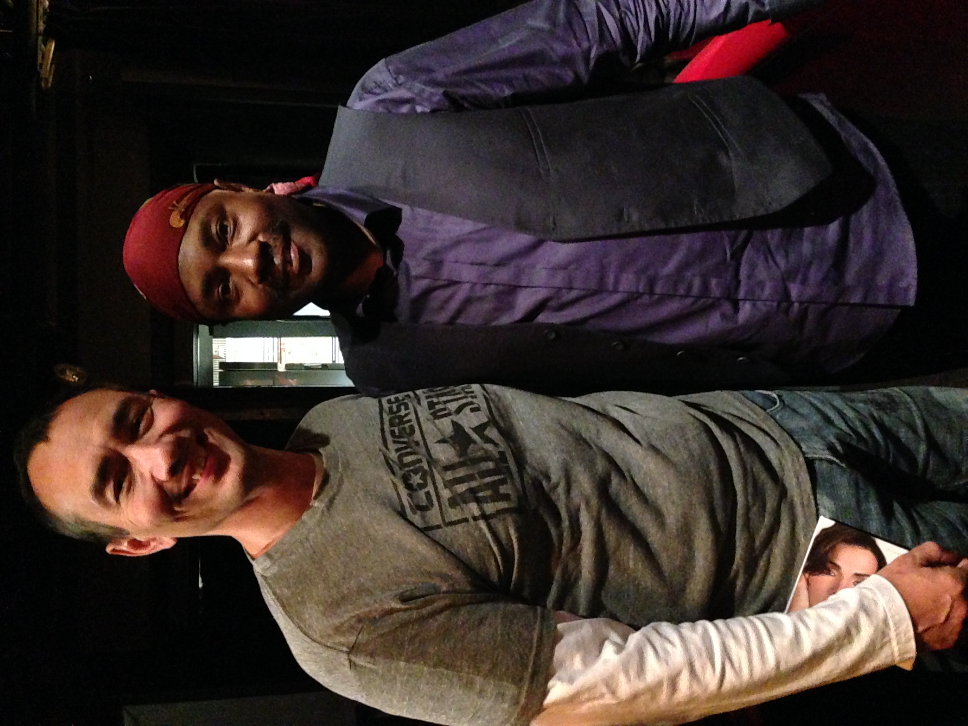 Here with 2 time Grammy Award winner legendary drummer Lenny White at the Jazz Standard, NYC