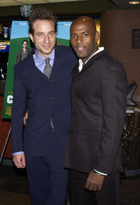 Romany Malco and Jesse Peretz at event of The Château (2001)