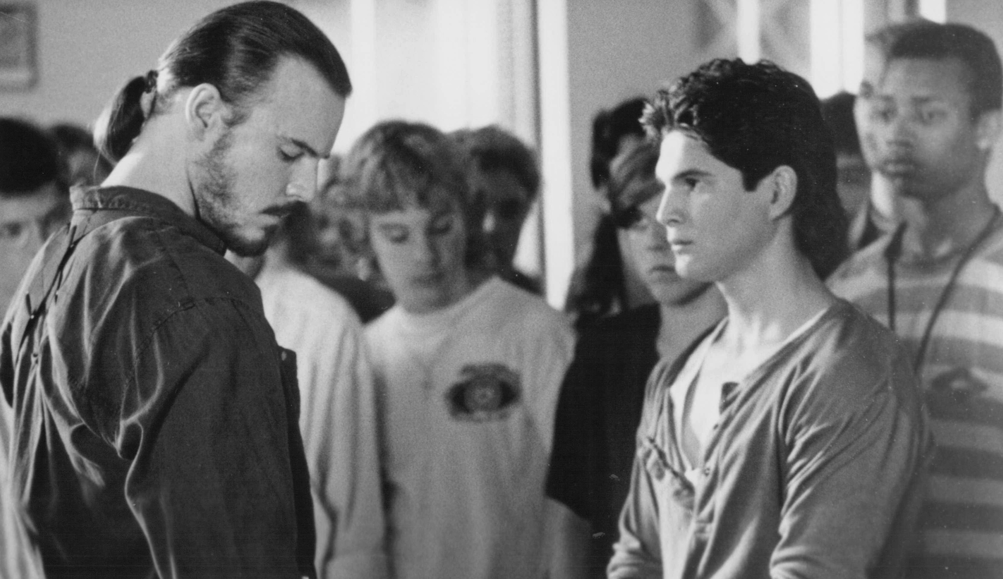 Still of Andrew Divoff and George Perez in Toy Soldiers (1991)