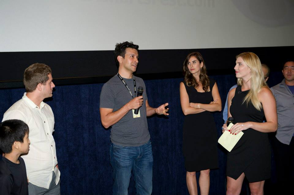 Q&A after the screening of 'Quit' at the 2015 LA Shorts Fest