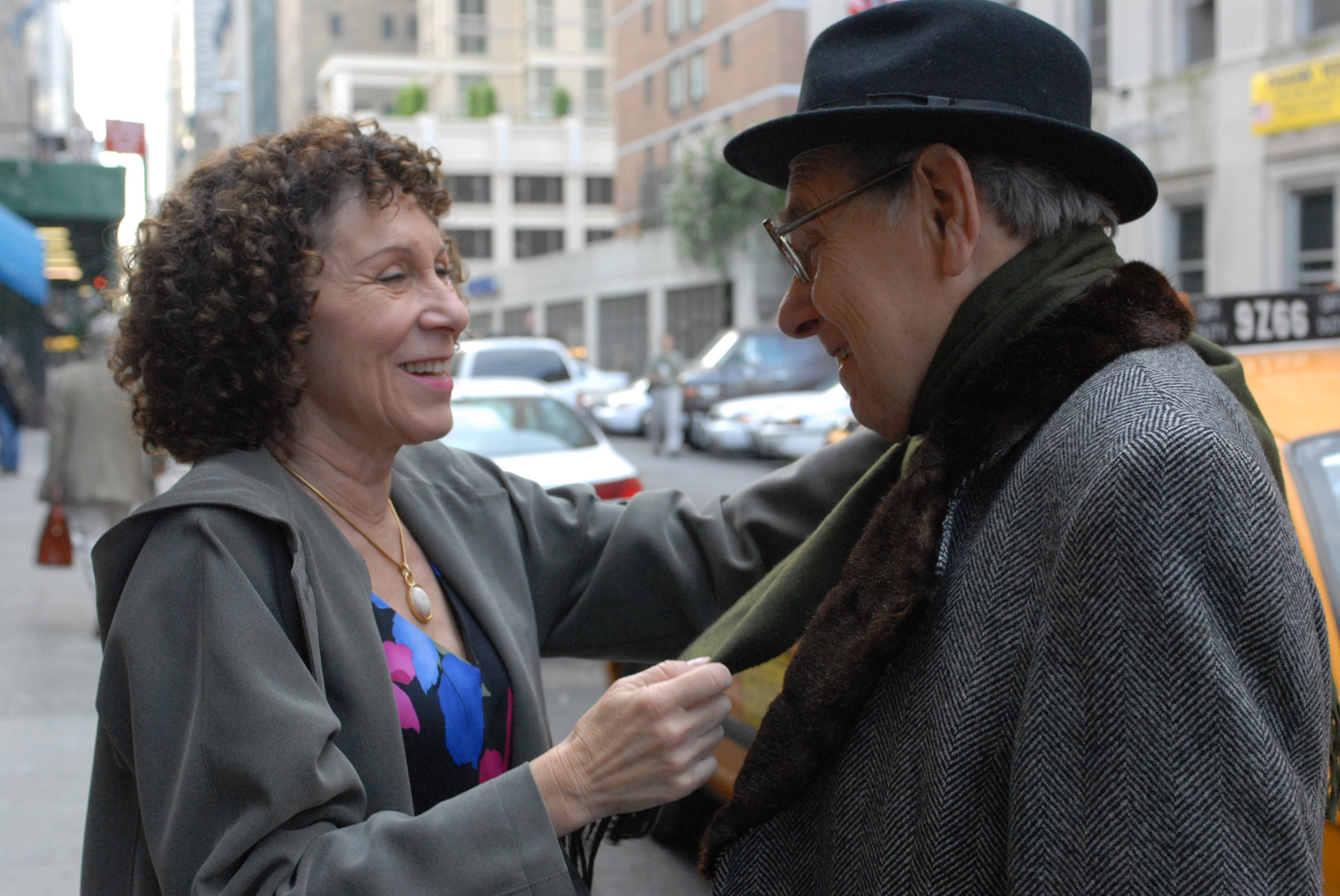 Still of Rhea Perlman and Otto Tausig in Love Comes Lately (2007)