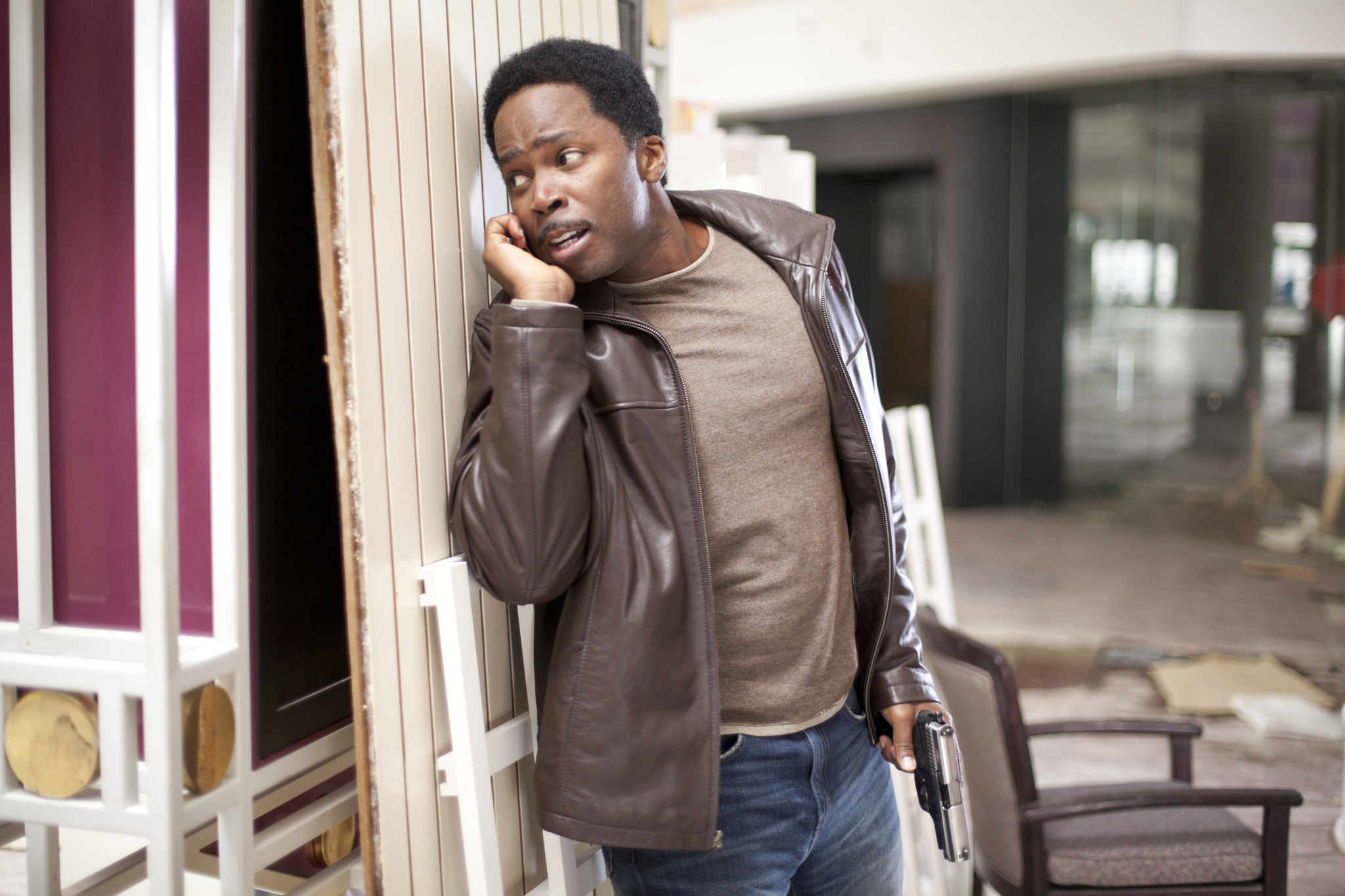 Still of Harold Perrineau in Seeking Justice (2011)