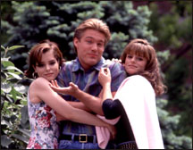 Parker Posey, Judson Mills, Yvonne Perry As The World Turns 1993