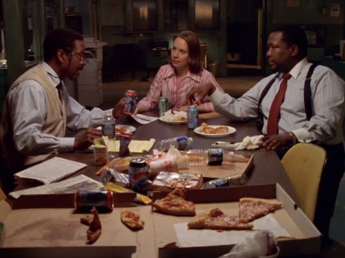 Still of Clarke Peters, Wendell Pierce and Amy Ryan in Blake (2002)