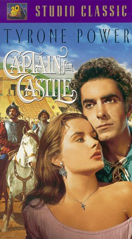 Tyrone Power and Jean Peters in Captain from Castile (1947)
